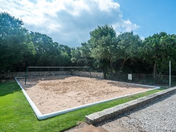 Sand Volleyball Court at River Stone Ranch, Austin